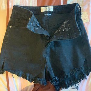 Free People CRVY Vintage High-Rise Shorts